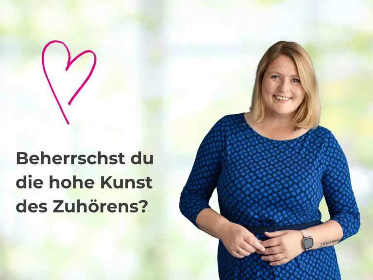 Aufmerksam Zuhören - Blogbeitrag von Kommunikationstrainerin Sandra Richter